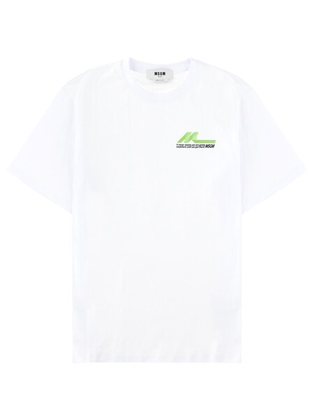  Msgm T-shirt Con Logo 