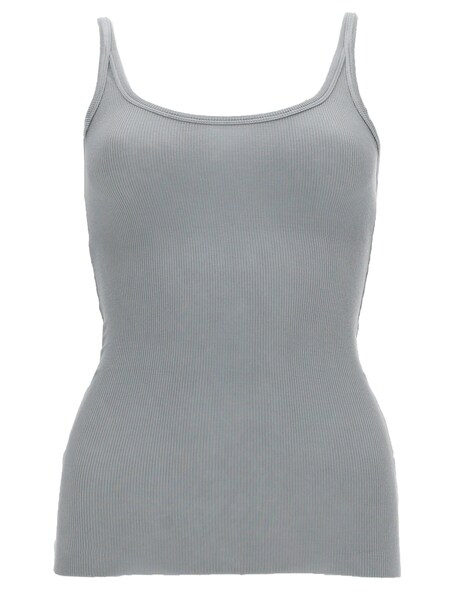  Msgm Tank Top In Viscosa 