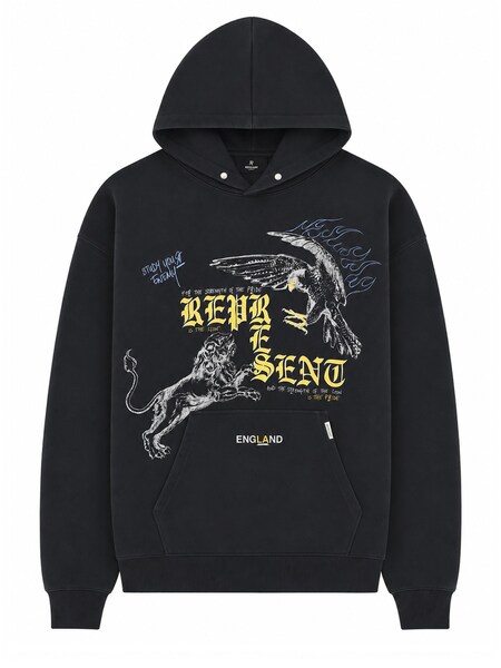  Represent Felpa Con Stampa 