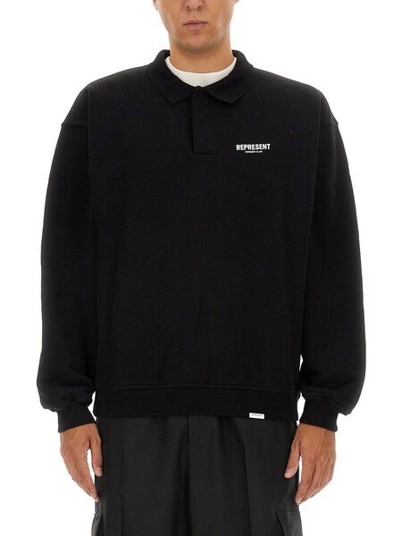  Represent Polo With Logo 