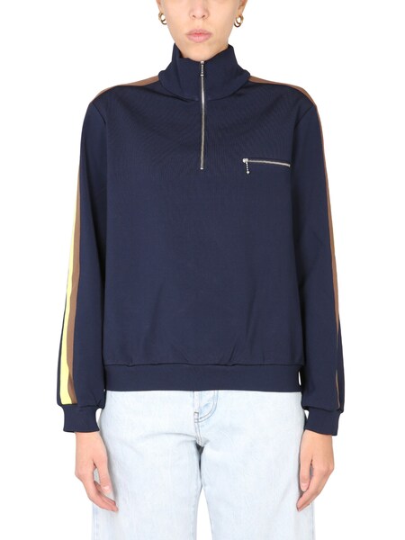  Tory Burch Sweatshirt With Front Zipper 