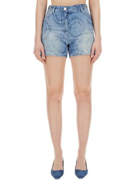 Versace Denim Shorts 