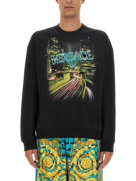  Versace Sweatshirt With Logo 