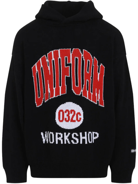  032c Sudadera Lucky Strike Con Capucha - Negro 