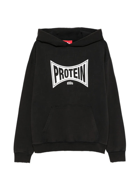  032c Sudadera Protein Con Capucha - Negro 
