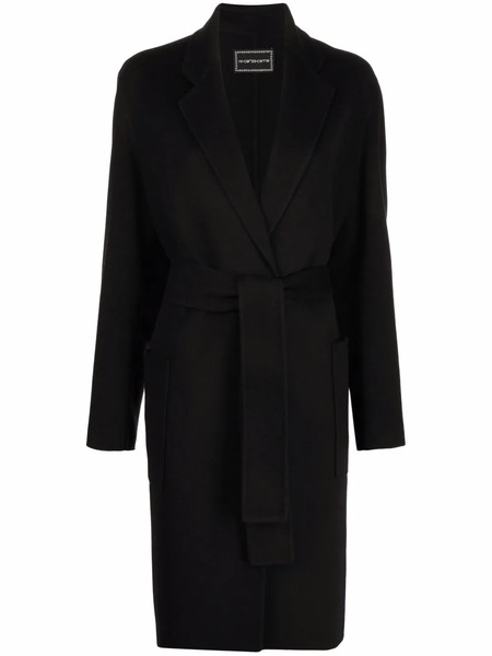  10 Corso Como Belted Single-breasted Coat - Negro 