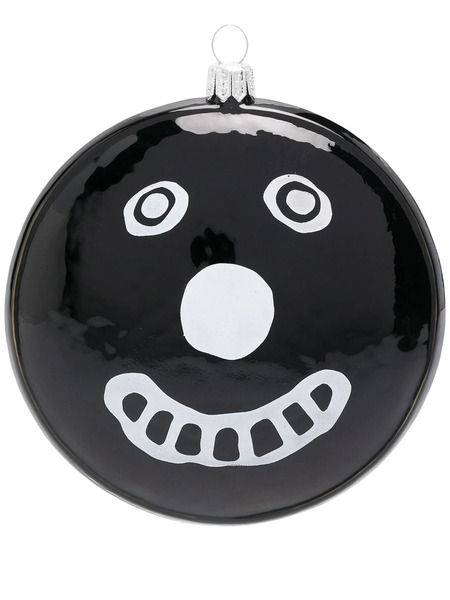  10 Corso Como Bola Con Sonrisa Estampada - Negro 