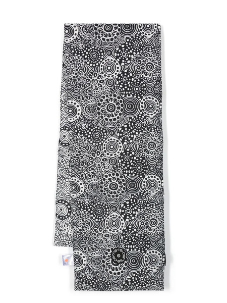  10 Corso Como Bufanda Acolchada Con Estampado Gráfico - Negro 