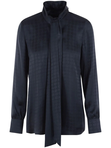  10 Corso Como Camisa Lavallière - Azul 
