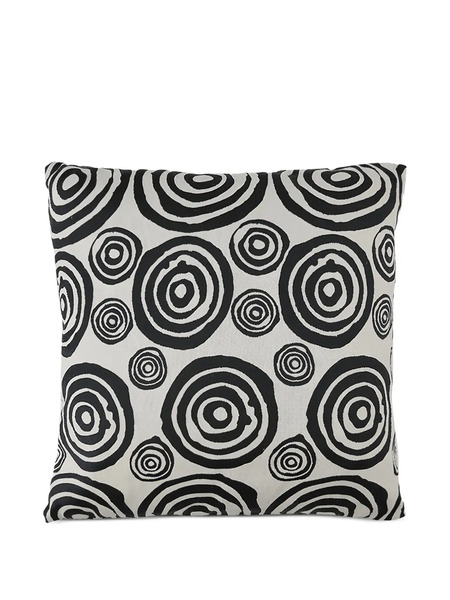  10 Corso Como Cojín Con Círculo Estampado - Blanco 