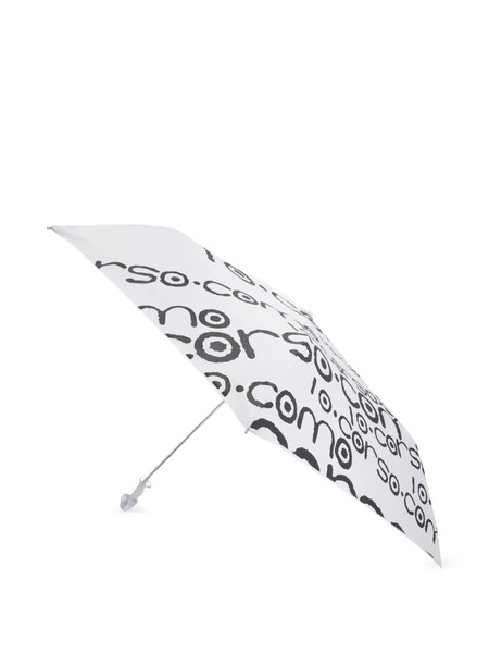  10 Corso Como Paraguas Con Logo Estampado - Blanco 