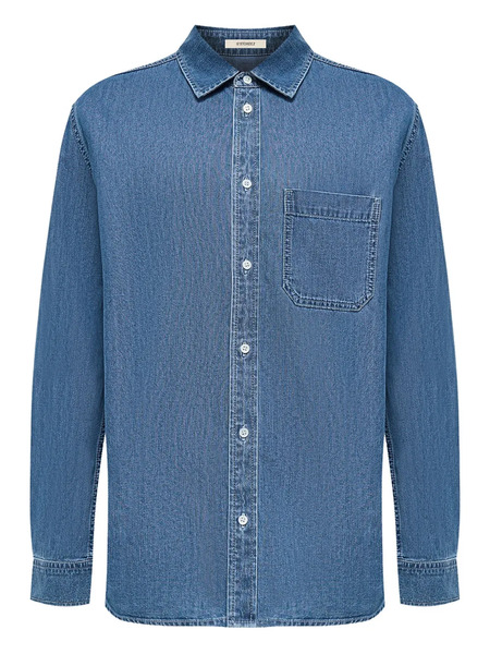  12 Storeez Camisa Vaquera - Azul 
