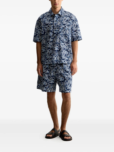  12 Storeez Shorts Estampados - Azul 