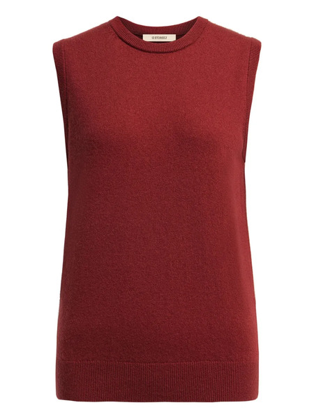  12 Storeez Top De Cachemira - Rojo 