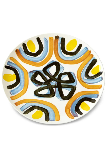  1882 Ltd Ensaladera Yellow Flower - Blanco 