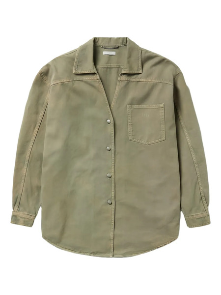  1989 Studio Camisa Vaquera - Verde 