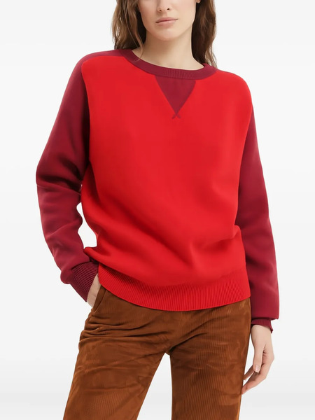 1989 Studio Jersey Con Cuello Redondo - Rojo 