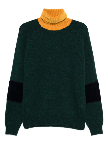  1989 Studio Jersey De Dos Tonos - Verde 