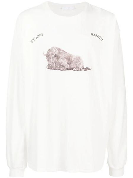  1989 Studio Sudadera Con Estampado Gráfico - Blanco 