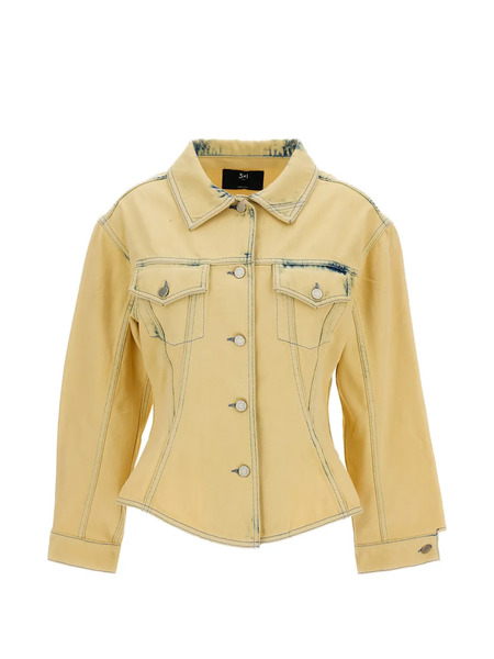  3x1 Buttoned Pocket Jacket - Amarillo 