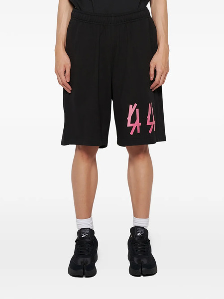  44 Label Group Shorts Estampados - Negro 