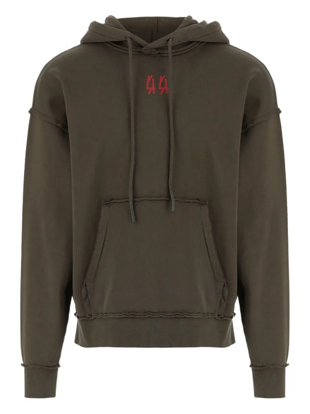  44 Label Group Sudadera Con Capucha Y Logo - Verde 