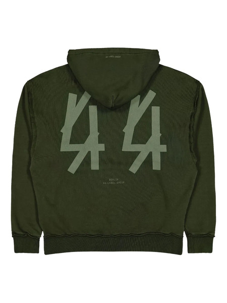  44 Label Group Sudadera Con Capucha Y Logo - Verde 