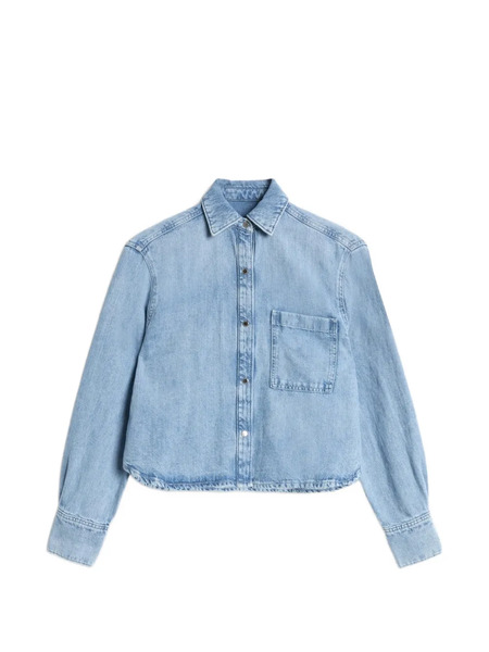  7 For All Mankind Camisa Ivy Con Botones - Azul 
