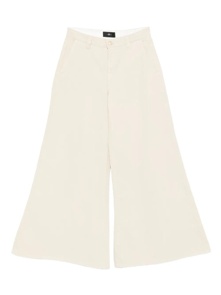 7 For All Mankind Pantalones Rectos Con Bolsillo - Neutro 