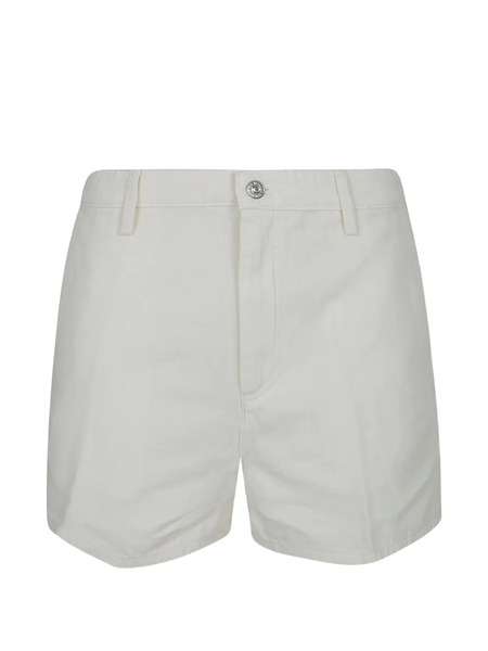  7 For All Mankind Pantalones Vaqueros Cortos Rectos - Blanco 