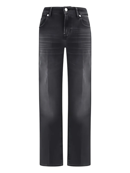  7 For All Mankind Vaqueros Calie Con Trabillas - Gris 
