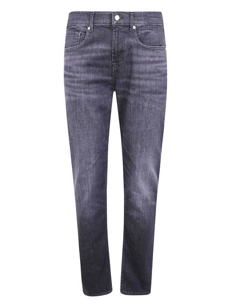  7 For All Mankind Vaqueros Con Cinco Bolsillos - Negro 