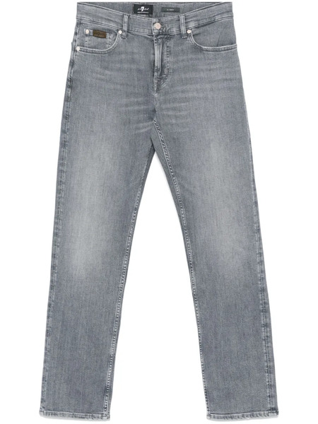  7 For All Mankind Vaqueros Slimmy - Gris 