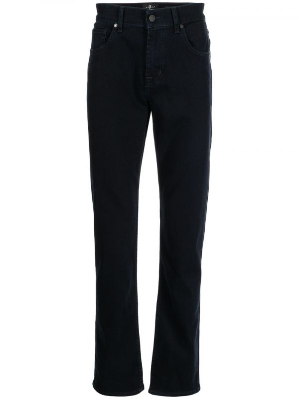  7 For All Mankind Vaqueros Slimmy Luxe Slim - Azul 