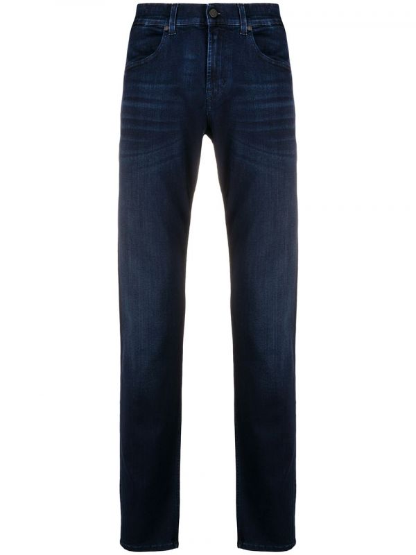  7 For All Mankind Vaqueros Slimmy Tapered Luxe Performance - Azul 