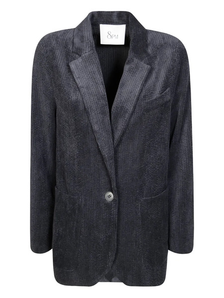  8pm Chaqueta Zuleika Con Bolsillo - Gris 