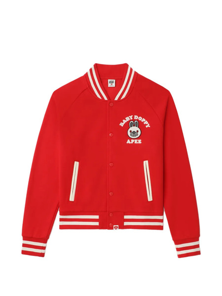  A Bathing Ape® Chaqueta Appe A Rayas - Rojo 