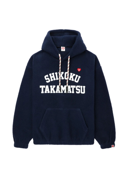  A Bathing Ape® Jersey Con Capucha - Azul 