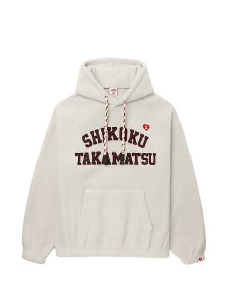  A Bathing Ape® Jersey Con Capucha Y Apliques - Neutro 