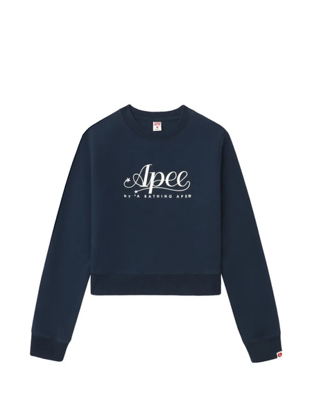 A Bathing Ape® Jersey Con Logo - Azul 