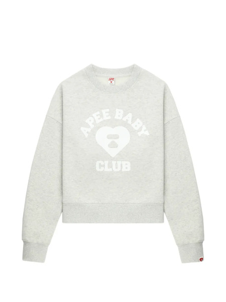  A Bathing Ape® Jersey Con Logo - Gris 
