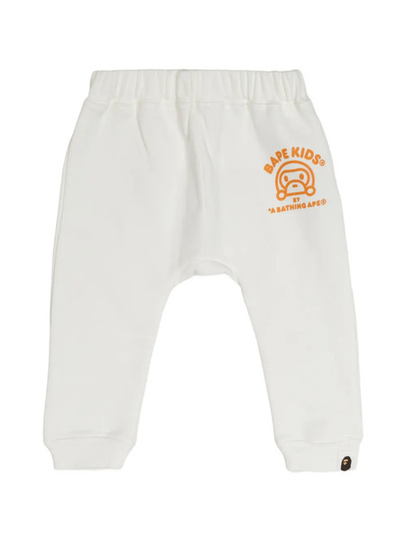  A Bathing Ape® Pantalones Con Logo - Blanco 