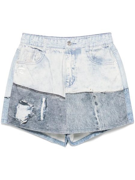  A Bathing Ape® Pantalones Vaqueros Cortos - Azul 