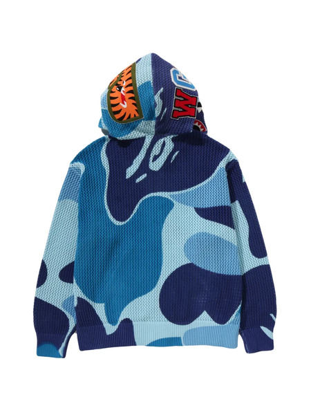  A Bathing Ape® Sudadera Abc Camo Con Capucha - Azul 