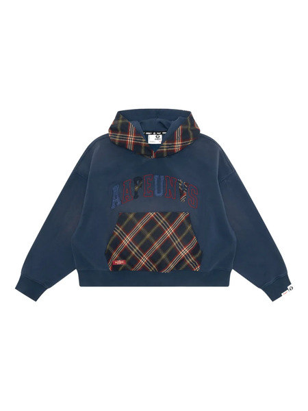  A Bathing Ape® Sudadera Con Capucha Y Apliques - Azul 