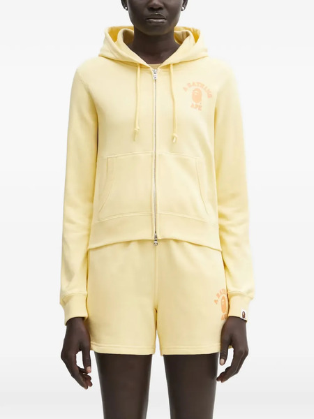  A Bathing Ape® Sudadera Con Capucha Y Logo - Amarillo 