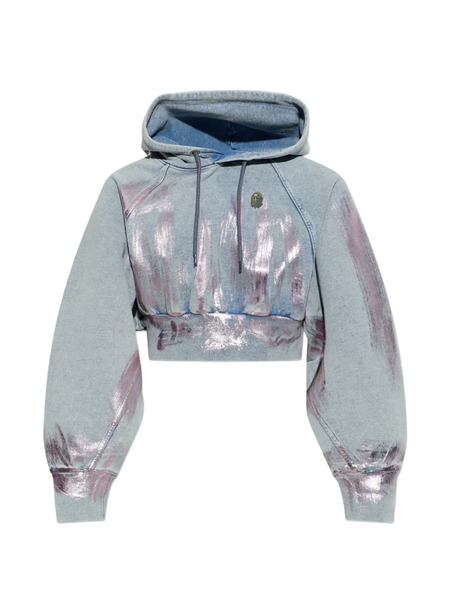  A Bathing Ape® Sudadera Con Capucha Y Logo - Azul 