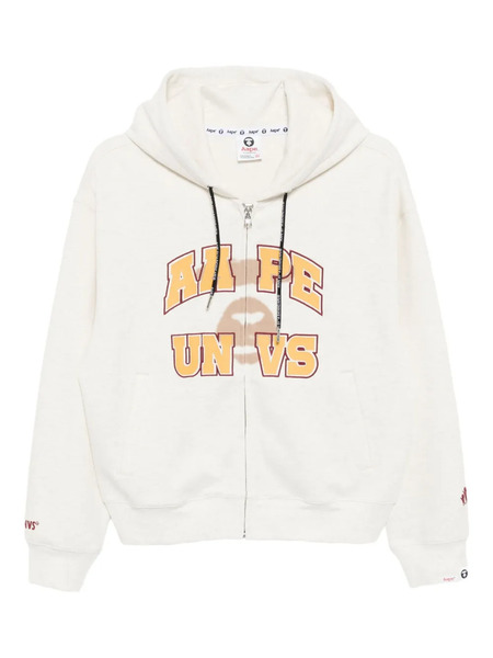  A Bathing Ape® Sudadera Con Capucha Y Logo - Neutro 