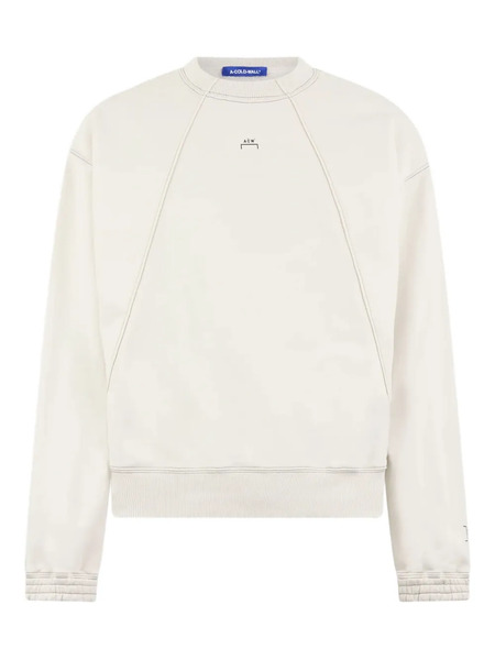  A-cold-wall* Sudadera A Paneles - Blanco 