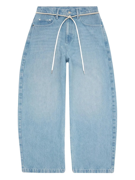  Aboutblank Vaqueros Con Cordones - Azul 